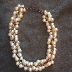 Pearl statement necklace